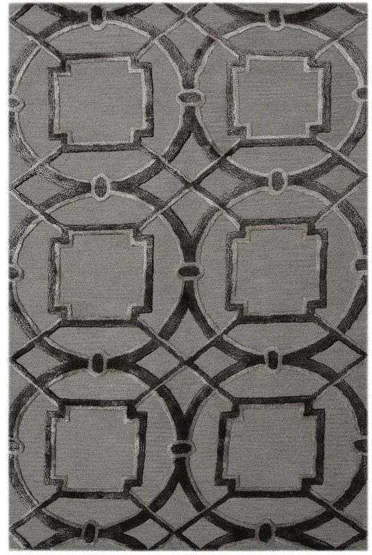 Bakero Margarita 1504F Grey 150 x 240 cm - Image 1
