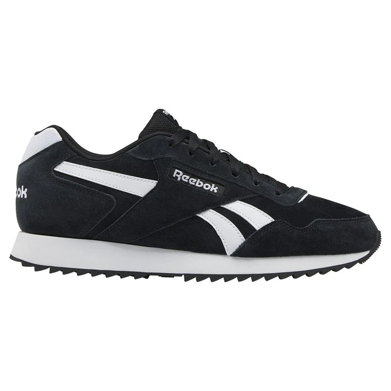 Reebok Men's Glide Ripple Sneaker, Core Black FTWR White Core Black, 10.5 UK