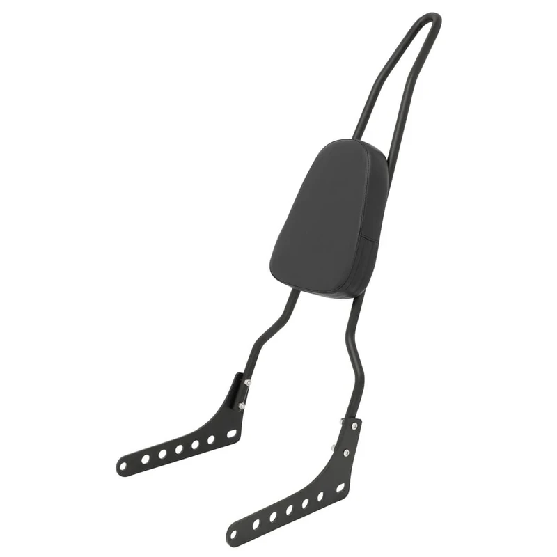 Motaux Passenger Sissy Bar Backrest Pad Compatible for Harley Softail Street Bob Slim FLSL Heritage Classic FLHC FLHCS FLDE FXBB Deluxe 2018-2022, Black