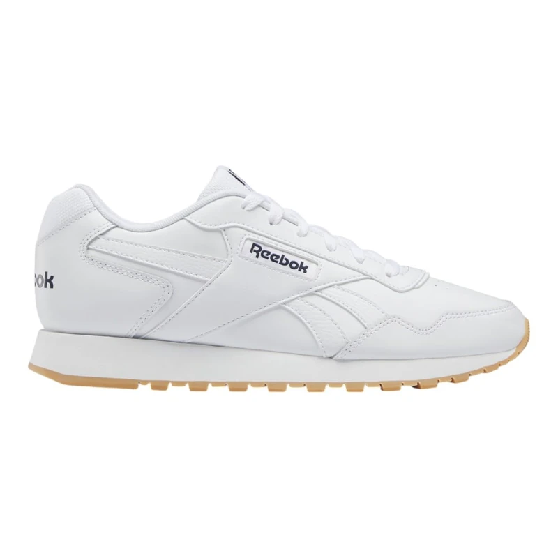 Reebok Men Glide Sneaker, FTWR White/Vector Navy/Reebok Rubber Gum-01, 5