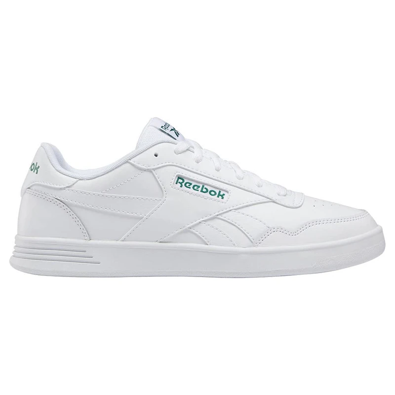 Reebok Men Court Advance Sneaker, FTWR White/FTWR White/Clover Green, 10