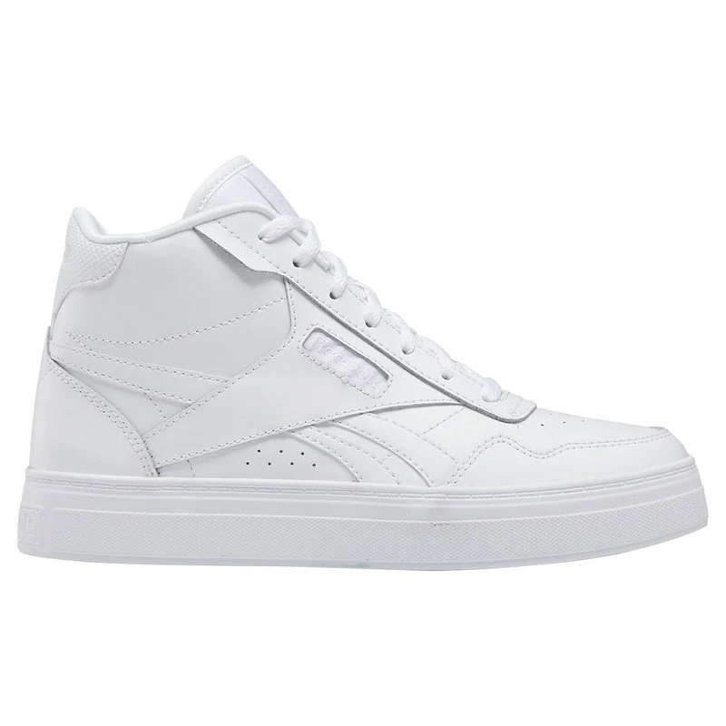 Reebok Women Court Advance Bold High Sneaker, FTWR White/FTWR White/FTWR White, 7.5