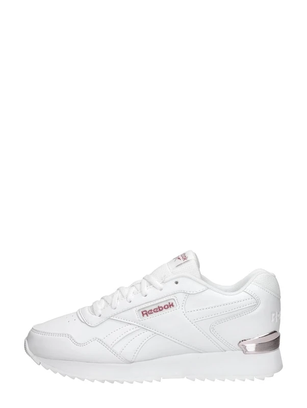 Reebok Women Glide Ripple Clip Sneaker, Ftwr White/Ftwr White/Rose Gold, 4.5