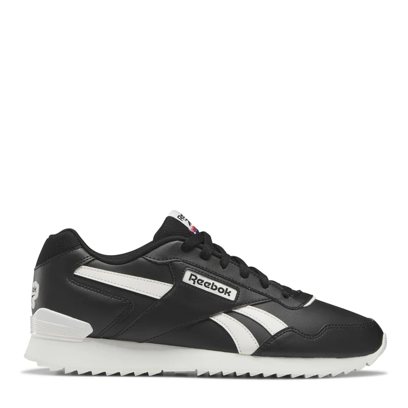Reebok Unisex Glide Ripple Clip Sneaker, Core Black/Chalk/Core Black, 10