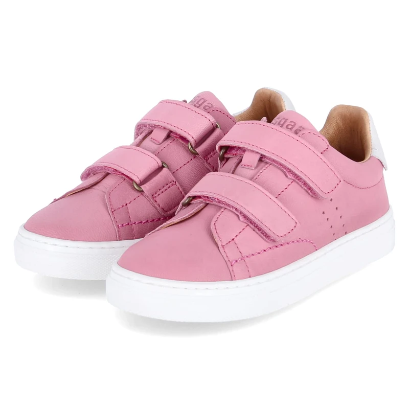 Bisgaard Jayden E Velcro Shoes, Pink, 10.5 UK Child - Image 1