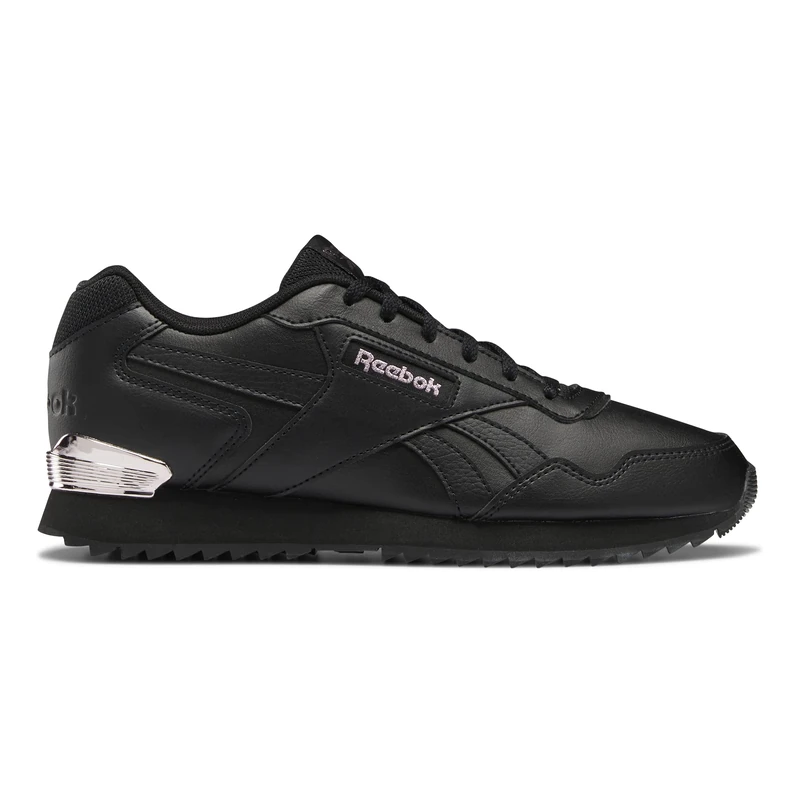 Reebok Women Glide Ripple Clip Sneaker, Core Black/Core Black/Rose Gold, 5.5