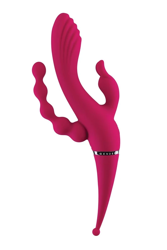 Gender X Four by Four Vibrator Red 27.5 cm - Image 1