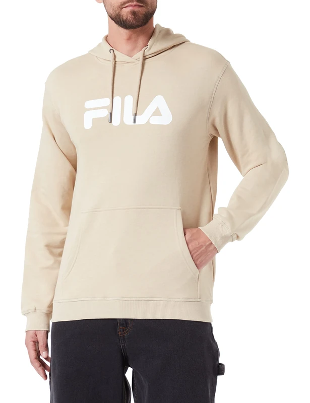 FILA Unisex Barumini hoodie, Fields of Rye, 3XL, Fields Of Rye, XXXL