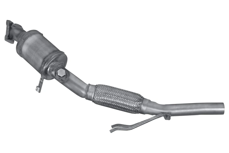 HELLA 8LE 366 054-591 Catalytic Converter Easy2Fit® Kit Euro 5 One Piece Set with Attachments for Skoda Citigo NF1