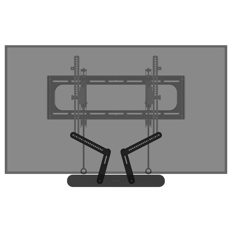 Sanus Soundbar Mount Designed for Sonos Ray Black WSSAFM1