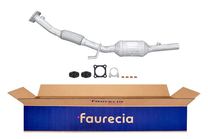HELLA 8LE 366 054-011 Catalytic Converter Easy2Fit Kit Euro 3 One Piece Set with Attachments