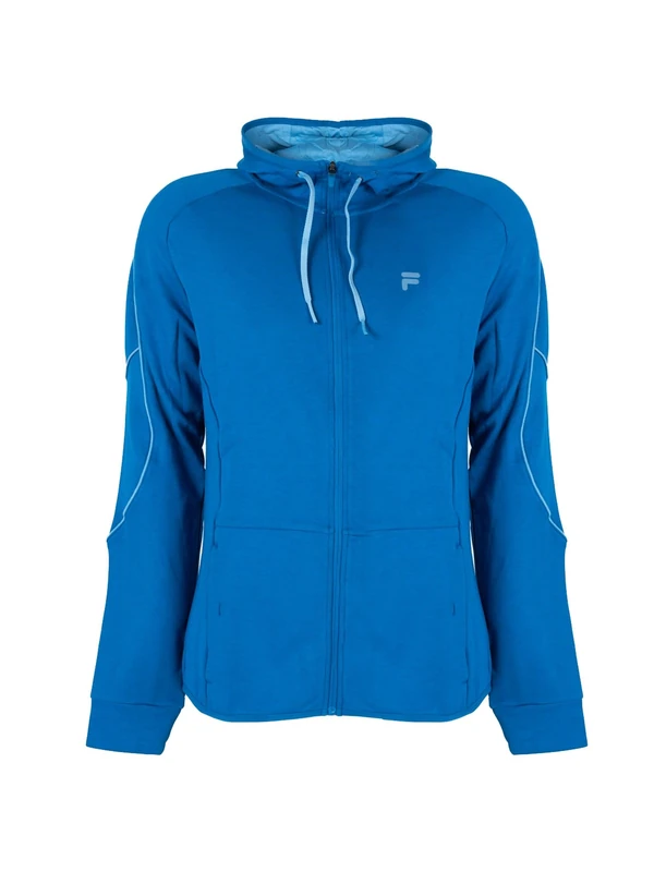 FILA Men's Roviogo Slim Fit Hood Sports Jacket, Lapis Blue, S - Image 1