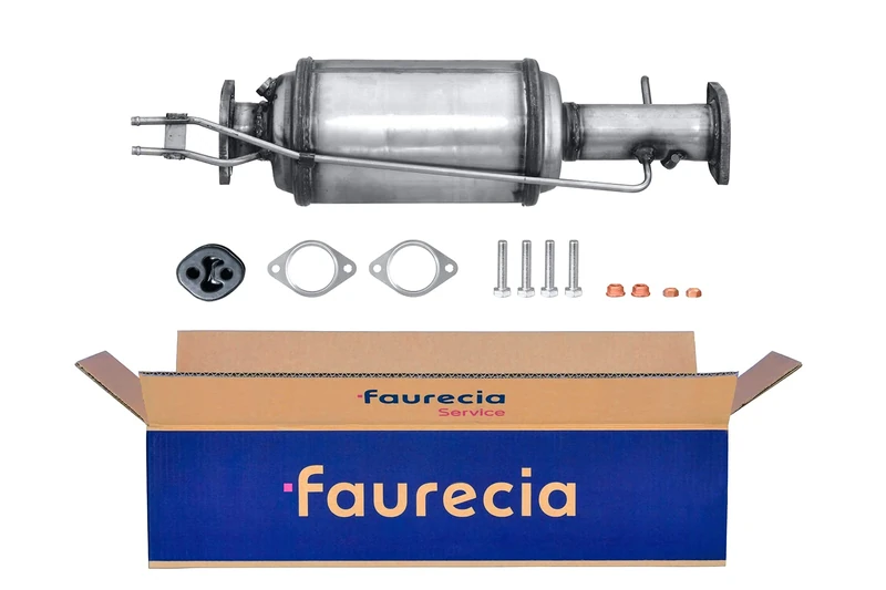 HELLA 8LG 366 070-651 Diesel Particulate Filter - Easy2Fit Kit - Euro 4 - One Piece - Set with Attachments - Cordierite (Mainly Long Distance Traffic)