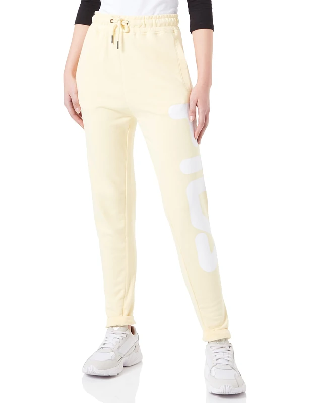FILA Unisex Bronte Casual Trousers, Yellow (Pale Banana), XS