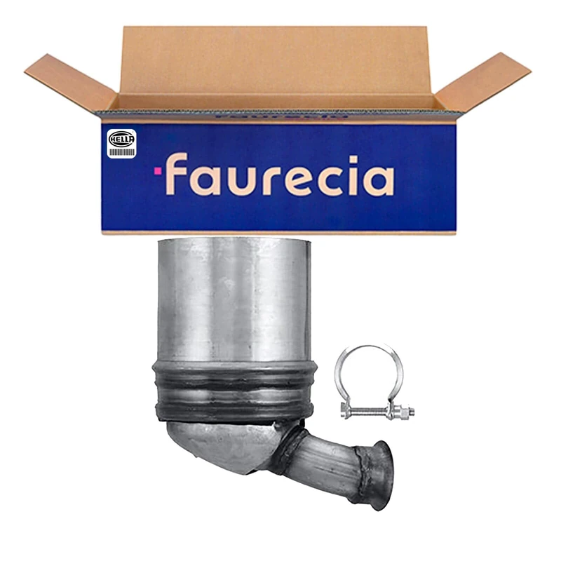 HELLA 8LH 366 080-241 Diesel Particulate Filter - Easy2Fit Kit - Euro 5 - One Piece - Set with Attachments - Silicon Carbide (for Short and Long Distance Traffic)