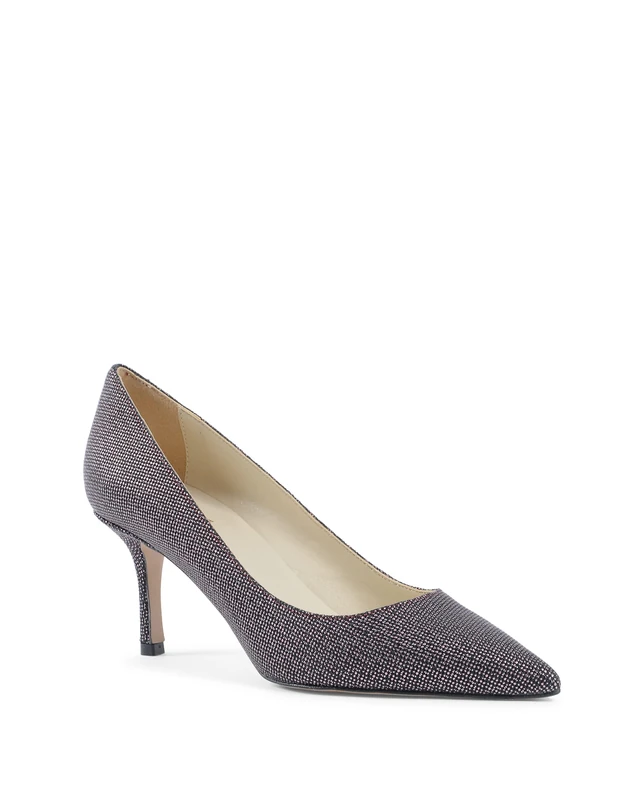 19V69 ITALIA Women's Ines65 Corinne Calf Plum Pump, Purple, 6 UK