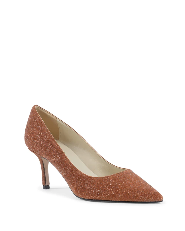19V69 ITALIA Women's Ines65 Lab Rust Pump, Camel, 4 UK