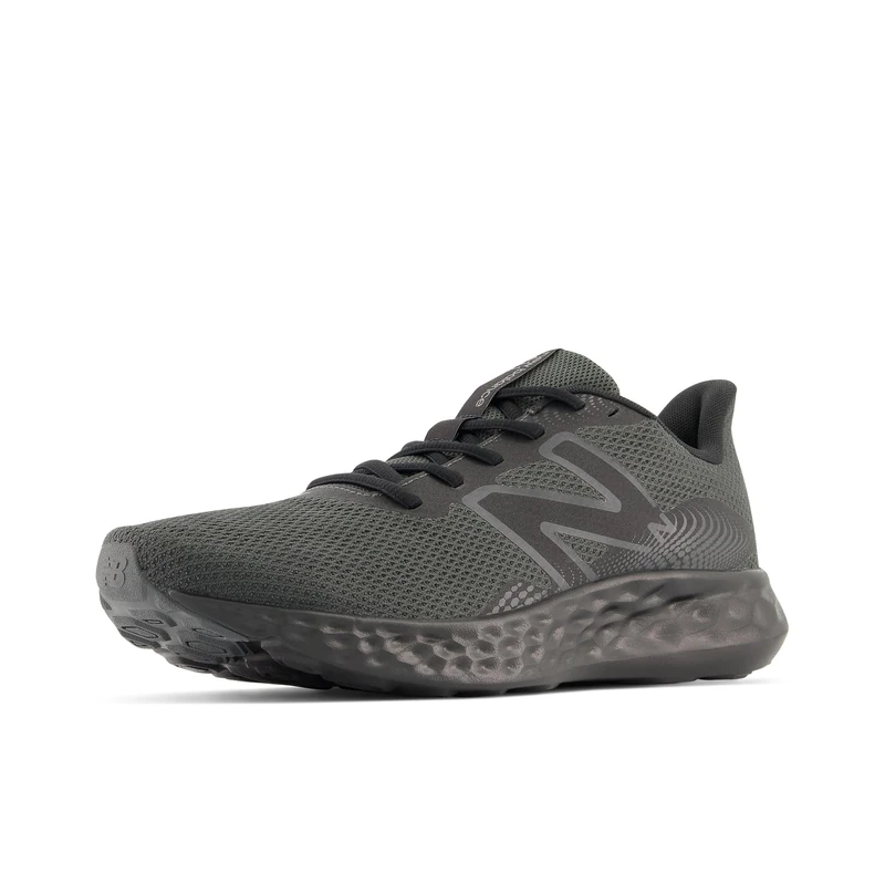 New Balance 411v3 Men's Running Trainers, Grey, 7.5