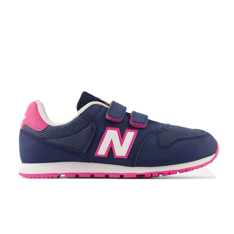New Balance 500 Hook & Loop Sneaker, Blue, 10.5 UK - Image 1
