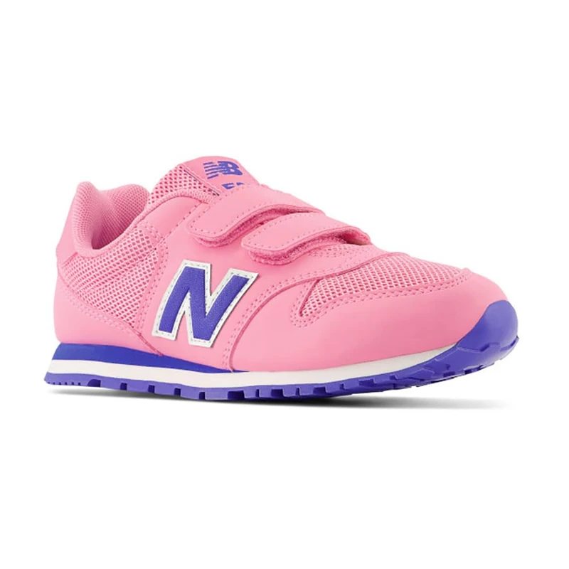 New Balance 500 Hook & Loop Sneaker, Pink, 11.5 UK