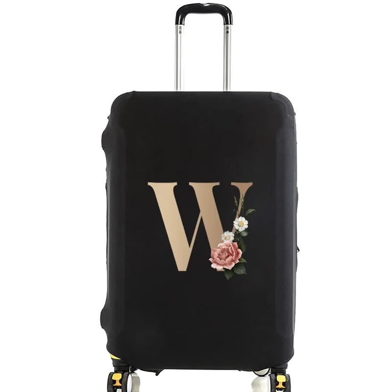 FINDING CASE Initial Letter Luggage Cover - 18-28 Inch