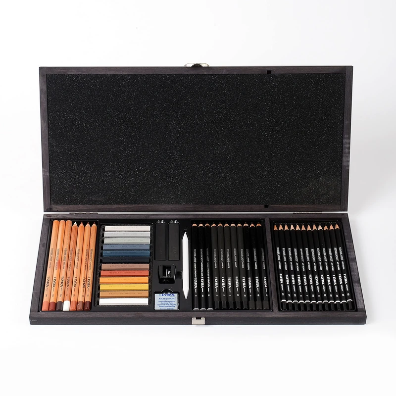 LYRA Rembrandt Art Specials, Fine Art Sketching Set, 47 Pieces, Assorted Pencils, For Professionals & Students