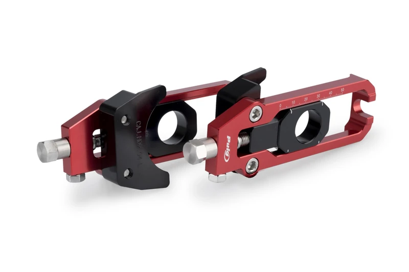 Puig 21954R Chain Tensioner - Precision, Stability, and Improved Aesthetics, Red