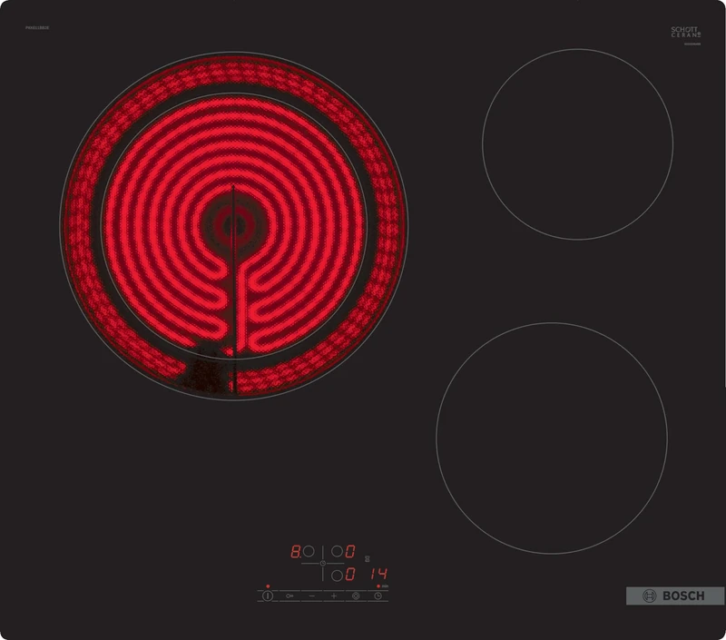 Bosch PKK611BB8E Series 4 Electric Hob - 60 cm - 5700 W