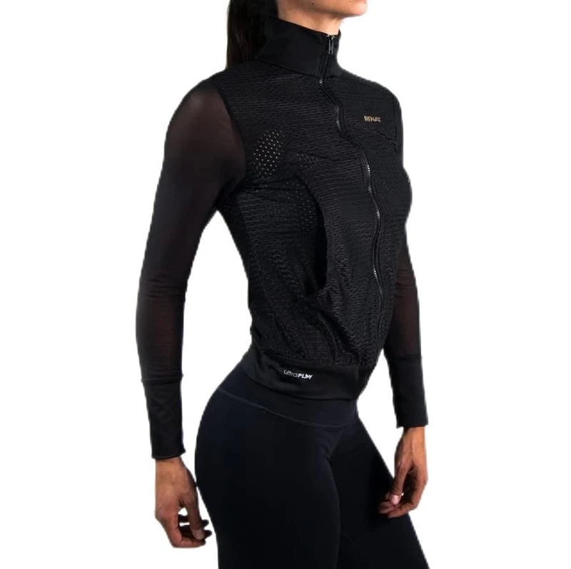 Rinat Women's Voucher Sports Jacket, Black/White, XL - Image 1