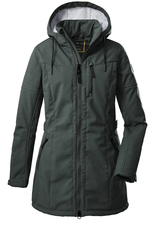 G.I.G.A. DX Women's Gw 5 Wmn Sftshll Prk Casual Softshell Parka with Zip-Off Hood