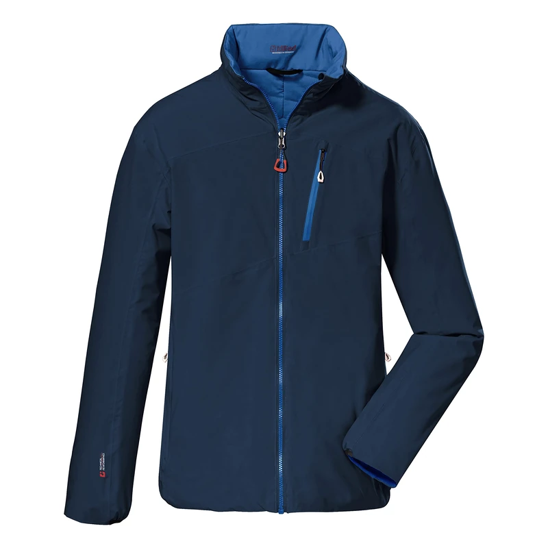 Killtec Men's Kow 88 Mn Softshell Reversible Jacket, Packable, Dark Petrol, S