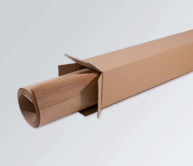 SIGEL BA160 Kraft Paper, 84 cm x 80 m, 80 gsm, brown, 50 separate sheets (84 x 160 cm each)