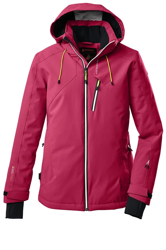 Killtec Women's Ski Functional Jacket with Zip-Off Hood and Snow Guard