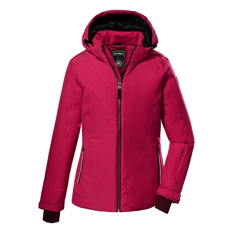 Killtec Women's Ksw 111 Wmn Ski Jacket/Functional Jacket with Removable Hood and Snow Guard