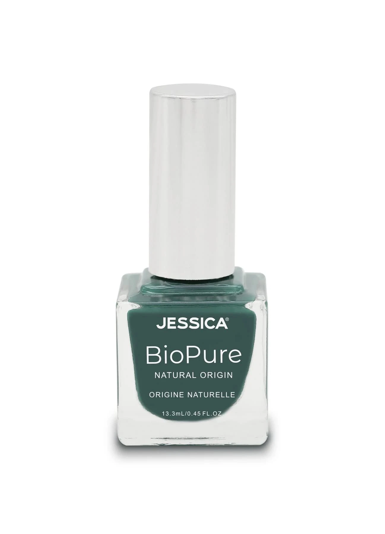 JESSICA The BioPure Collection | Natural Origin Nail Polish | Plant-Based, Crème Finish | Green Scene | 13.3ml