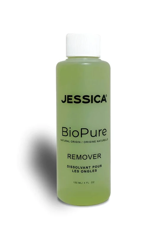 JESSICA | The BioPure Collection | Natural Origin Nail Polish Remover, 120ml | Gentle and Non-Drying