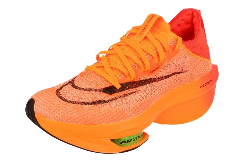 NIKE Women's Air Zoom Alphafly Running Shoe, Total Orange/Black-Bright Crim, 5.5 UK