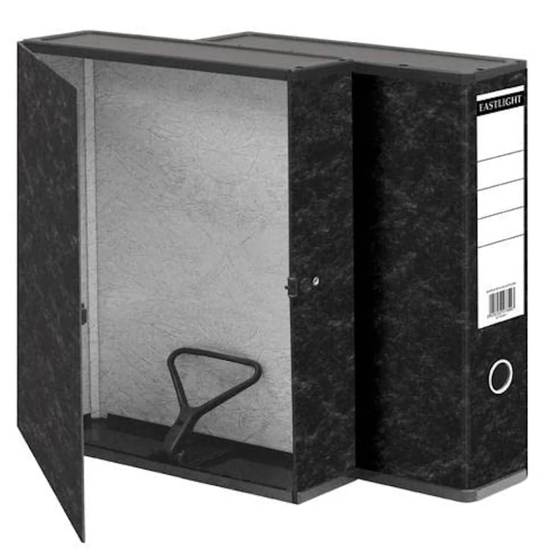 Box File, Foolscap, 50mm Spine Width, Cloud, Pack of 10