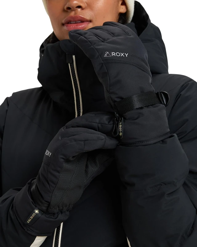 ROXY™ GORE TEX FIZZ GLOVES - Snowboard/Ski Gloves - Women - S - Black
