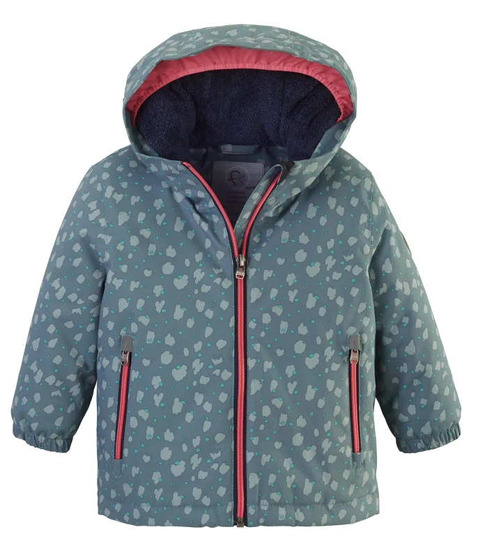 Killtec Fisw 1 MNS Ski Functional Jacket with Hood and Snow Guard, aquaverde, 74-80