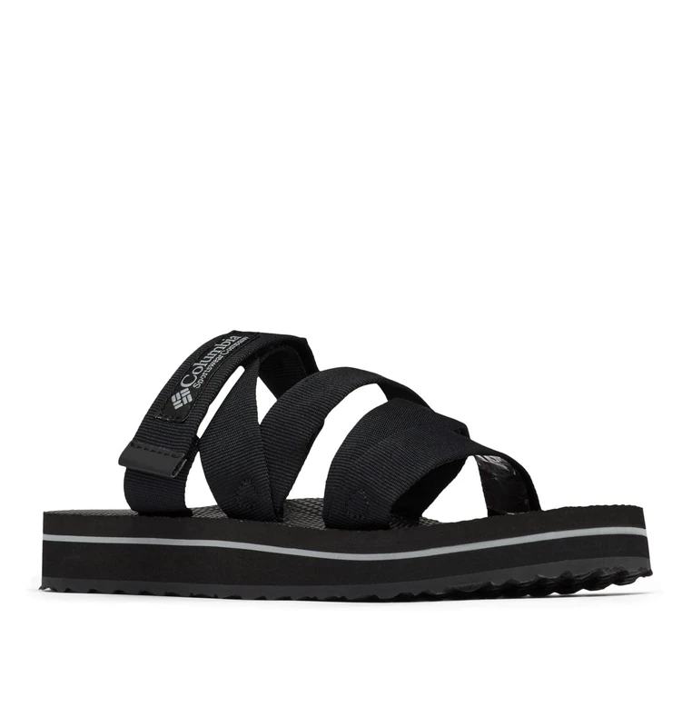 Columbia Alava Slide Women's Sandals, Black x Steam, 9 UK