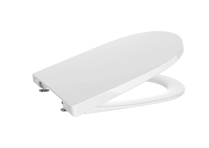 Roca A801E12001 Supralit Seat and Lid, Damped Drop, One Collection, White
