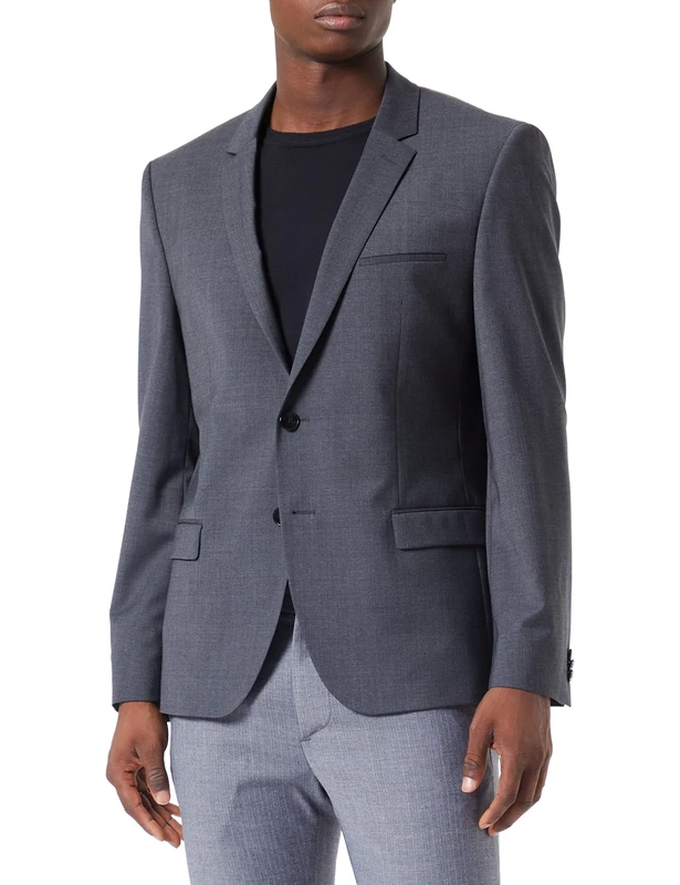 HUGO Men's ArtiM204X 10217983 01 Jacket, Black001, 90, Black001