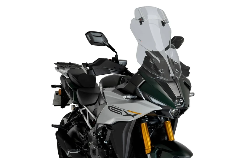 Puig 21989H Touring Windshield with Visor Smoke