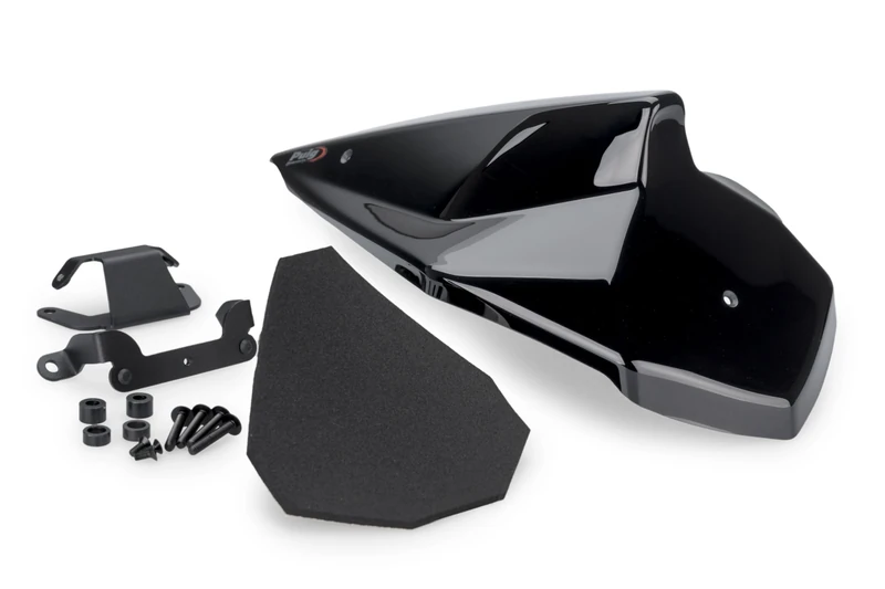 Puig 21977N Tail Cowl for Kawasaki ZX-6R Ninja with Sporty and Aerodynamic Design, Black