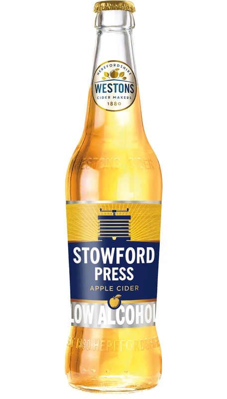 Stowford Press Low Alcohol Cider 8x500ml - 0.5% ABV, 100% Apple