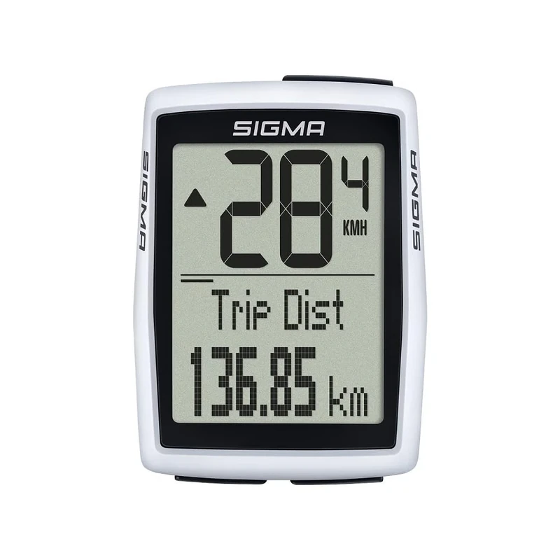 SIGMA Wireless Bike Computer BC 12.0 WL - Bike Speedometer with Twelve Essential Functions & Versatile Tracking Methods | Backlight For Easy Reading | Usable For Two Bicycles | Cycle Computer