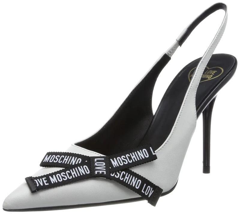 Love Moschino JA10109G1GIE010037, W.Shoe Woman, White, 37 EU, White, 5 UK