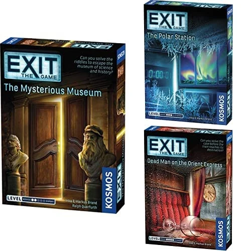 Thames & Kosmos | EXIT BUNDLE | EXIT: The Mysterious Museum | The Polar Station | Dead Man on the Orient Express |