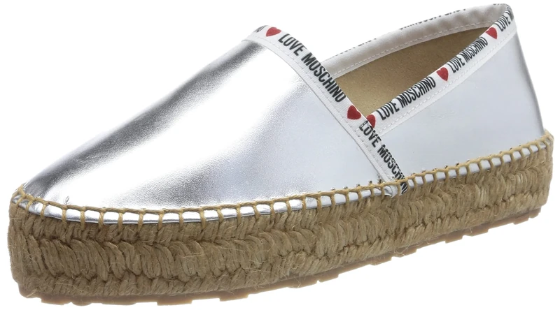 Love Moschino Ja10323g1gic0, Women's Shoes, Silver, 7 UK